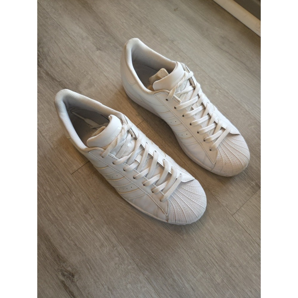 Adidas Originals Superstar Sneakers Mens 10 US Shies White - Picture 2 of 9